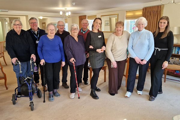 Bognor retirement lodge residents complete ambitious charity challenge to raise money for St Wilfrid’s Hospice