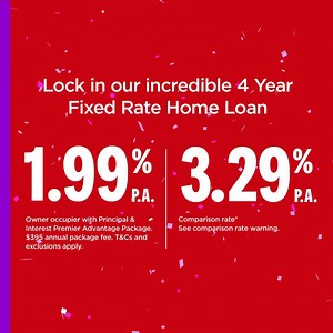 Now that’s what we call an incredible rate. Maybe it’s time to lock in a little certainty with our Fixed Rate Home Loan? Credit criteria, T&Cs, fees and charges apply. | Westpac
