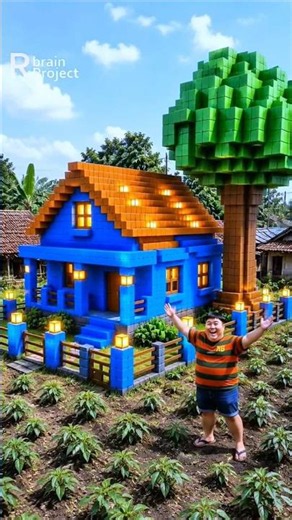 RUMAH BLOK buatan lanang laku😱‼️