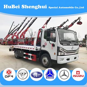 [Hot Item] New Wrecker Tow Truck Dongfeng 4X2 Truck Breakdown Recovery Truck with Crane Wreck Tow Truck