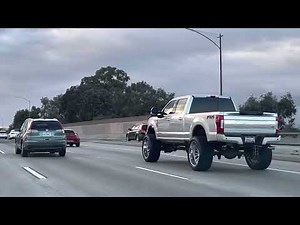 Los Angeles Traffic On The 405 Freeway
