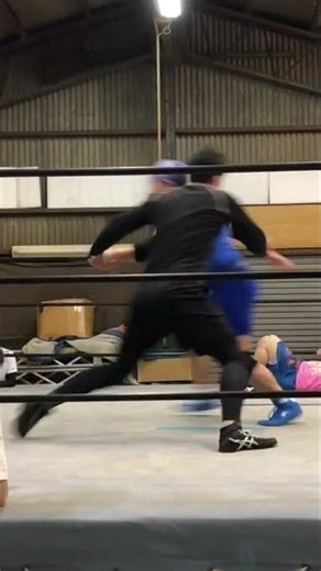 ダブル ドロップキック #prowrestling #プロレス