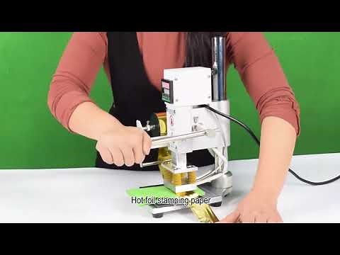 90DSS-S+Holder User Guide of Hot Stamping Machine