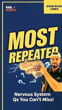 Nervous System Mcq | nervous system questions and answers | #nervous system questions ​⁠​⁠#shorts