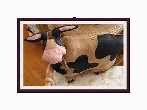 Primitive Cow Sewing Pattern: Craft Your Own Primitive Fabric Project - Etsy Canada