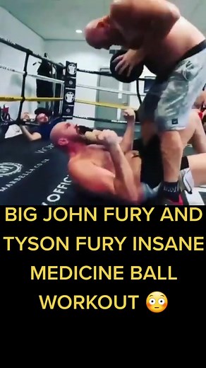 John Fury Medicine Ball Workout | Tyson Fury Training Insights