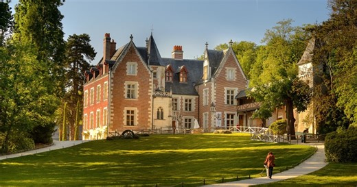 Au bord de la Loire, ce château romantique a été la demeure de Leonard de Vinci