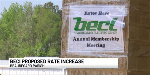 Beauregard Electric Co-Op requesting rate increase