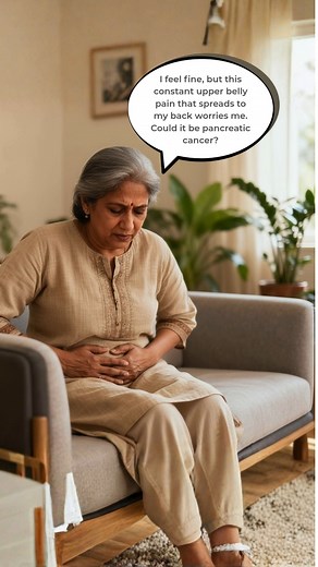  Persistent belly pain that spreads to your back? It’s time to take...