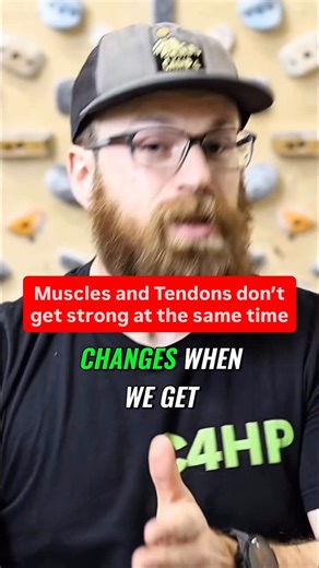 Collin McGee - Rock Climbing Strength Coach on Instagram: "When you are writing training plans you have to take into consideration the timelines of change between the muscles, tendons, ligaments, and bones. They are not the same. Program change too quickly and you might run into a tendon or bone that wasn’t ready to handle the challenge."