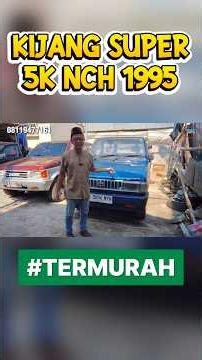 Kijang Super 5K NCH Astra 1995, Healthy Engine, Valid Tax, Glowing Body, Selling Cheap