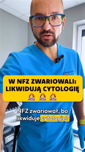 Wojciech Homola, Ginekolog Wrocław, Dbam o Zdrowie Kobiet on Instagram: "🤦‍♂️w NFZ zwariowali…likwidują cytologię 🤷🏼‍♀️ 🤷‍♂️Czy cytologia odchodzi do lamusa? Nie do końca, ale jest zastępowana przez test na HPV. ➡️w marcu Mister Zdrowia ogłosiła, że dwa świetne badania wchodzą do programu profilaktyki raka szyjki macicy ➡️od lipca w poradniach ginekologicznych na NFZ wykonasz bezpłatnie test na HPV ➡️każda kobieta w wieku 25-64 lata może wykonać bezpłatnie (w ramach NFZ) test na hpv, jeśli b