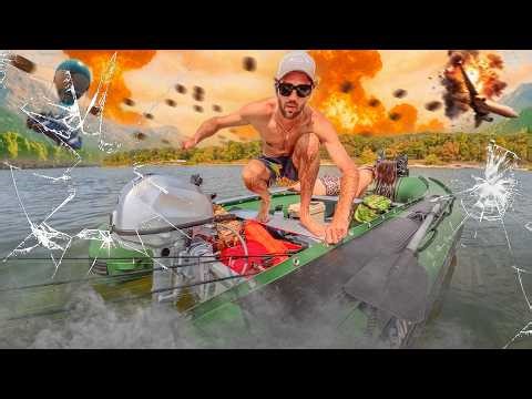 I Tested a MILITARY Grade Inflatable Fishing Boat