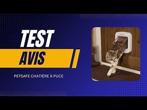 🏆PetSafe Microchip Cat Flap - Test & Review 2025