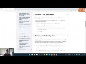 Tekla TIP #70 - Shortening part in drawing