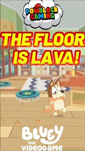 Every Bluey Character Touches The Lava! 🔥🌋 | Bluey: The Videogame