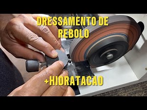 VEJA COMO SE FAZAR DRESSAMENTO DE REBOLO +HIDRATAÇÃO