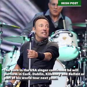 6.5K views · 398 reactions | Read the full article over on our website here: https://www.irishpost.com/entertainment/bruce-springsteen-confirms-series-of-gigs-in-ireland-for-2024-262858 | The Irish Post | Facebook