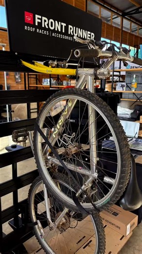 Available at Intu 4x4 for all the 2x2 lovers out there, the Front Runner Pro Fork Mount Bike Carrier @ 7,800/- Kes and a Stratchits strap used to hold the tyre @ 5,500/- Kes a pair 😎 #cyclinginkenya #kenyabikers #frontrunneroutfitters | Intu Africa