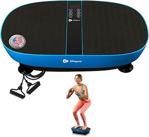 Lifepro VibraPulse Vibration Plate Exercise Machine – Compact Vibrating Plate for Lymphatic Drainage, Balance, Flexibility & Home Workouts - Blue - Walmart.com