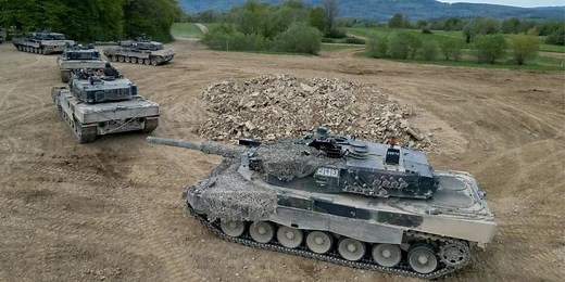 Ukrainian tank crews complete Leopard 1A5 training abroad – video