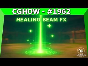 Unreal Engine 5 Niagara - Create EPIC Healing Beam FX Tutorial