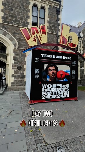 World Buskers Festival on Instagram: "DAY TWO! It was incredible to see you all today. Thanks for coming out to support our Buskers and Performers! We’re back on at 10am tomorrow so keep an eye out for the daily schedule update. #worldbuskersfestival #streetperformers #christchurch #otautahi #buskers #christchurchnz"
