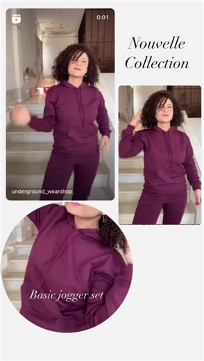 Basic jogger set 🥰 Disponible en plusieurs couleurs 💞 To order 📩 | UnderGround