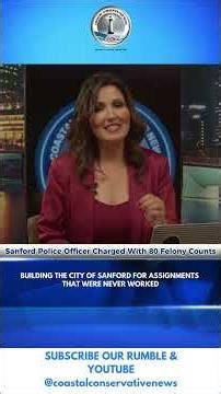 🚨 FLORIDA COP CHARGED WITH 80 FELONIES 🚨