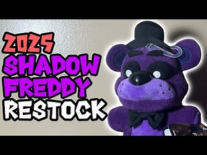 SHADOW FREDDY PLUSH RESTOCK REVIEW!!!