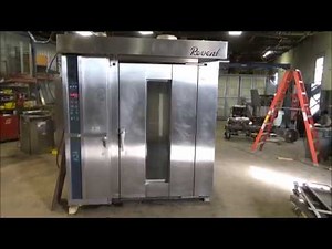 Revent Double Rack Oven, Gas, Model: 624 G DG, Running