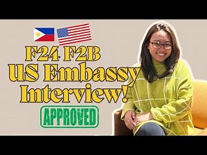 F24 F2B Visa Interview Experience: What to Expect + Tips for Success! (English CC)