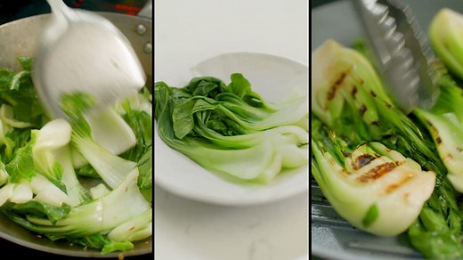 How to cook pak choi