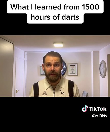 Pathway to professional darts player! - The 10,000 hours experiment What I learned from 1500 hours of darts full video on YT #darts #pdc #10000hours #professional #rr10ktv #sport #dream