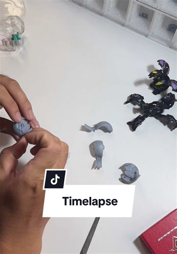 Creating Bakugan with Epoxy Resin Timelapse