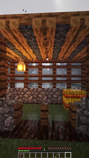 Building a Simple Horse Stable in Minecraft Tutorial