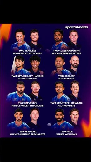 Comparison between two teams #cricket