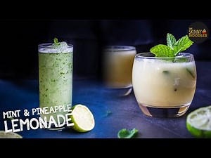 Mint Lemonade & Pineapple Lemonade | 3 Easy Mocktail Recipes