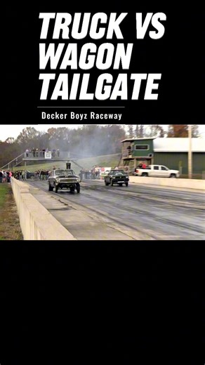 Chevy S10 Bravada vs Ford Falcon Wagon at Decker Boyz Raceway for Havoc In The Holler Cash Days #trucks #wagon #chevy #ford #falcon #s10 #dragracing #racing #race #dragrace #noprep #tailgate #kentucky #usa #reels #media #fyp | Aaron Robinson