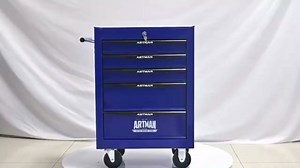 Amazon.com: Blue Metal Tool Chest with Wheels, Portable Rolling Tool Cabinet with 5 Drawers, Large Tools Chests & Cabinets with Key Locking / Pull Handle / Ball Bearing Slide for Garage Warehouse (Black+Blue 5) : Tools & Home Improvement