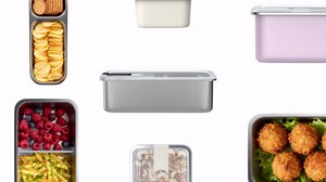 Stainless Steel Bento Lunch Box for Adult, 42oz Leak-Proof Lunch Box Containers, Microwave-Safe, with Adjustable Divider, Convenient Metal Lunchbox for Work, Travel