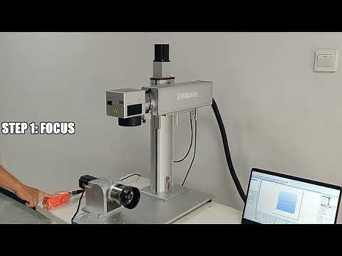 EzCad3 Rotary Engraving Tutorials with Fiber Laser Engraver