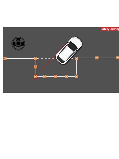 How to park using a cones. #car #road #cone #using #parking