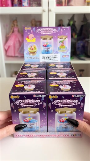 UNBOXING KIRBY RE-MENT BLIND BOXES 💖⭐️✨ #asmr #kirby #shorts