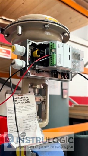 Samson smart control valve #instrulogic