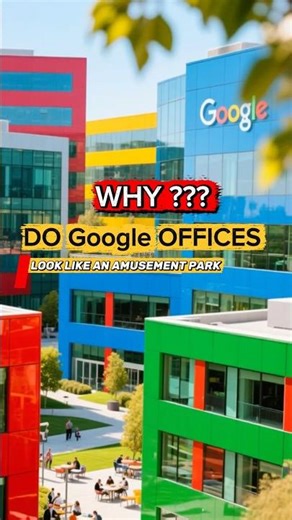 Why Google Offices Look Like a Theme Park ?!