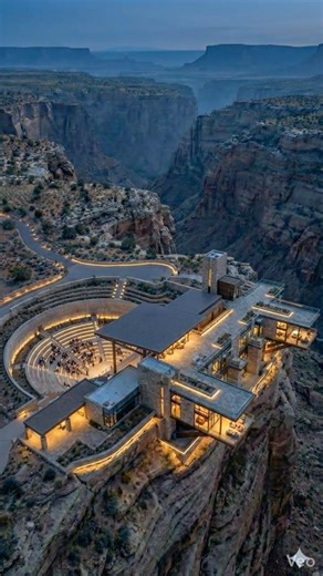 They Built an Amphitheater on the Edge of a Canyon… 🤯