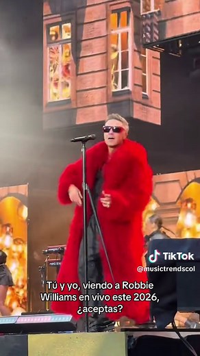 Robbie Williams en Bogotá 2026: Entradas y detalles del show