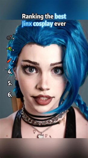 Ranking the best Jinx cosplay ever. #shorts #short #jinx #cosplay