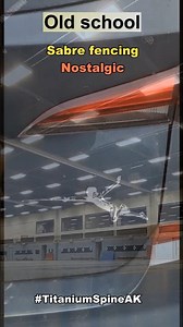 The most beautiful saber fencing action that has been killed #fléche #oldstyle